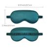 10 Pack Sleep Mask,Silk Eye Mask,for Night Sleeping,Office, Travel,Party Games,Suitablefor Men/Women (Blackish Green) view 3