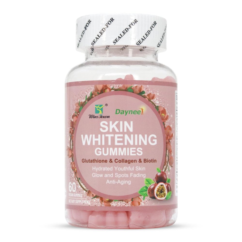 Wins Town Skin Whitening Gummies, Beauty & Antioxidant, 60 Ct
