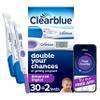 Clearblue Advanced Digital Ovulation Test Kit, 32 Count view 1