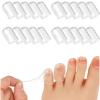 Silicone Anti-Friction Toe Protector Gel Toe Protectors, Breathable Toe Covers for Both Men and Women, Silicone Toe Protectors Also Cushion Toe Corners, blisters and Protect Toes (20pcs) view 1