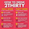 2THIRTY Hydration + Mixer Variety Pack  DHM Alternative Electrolyte Powder Packets | Sugar Free Zero Calorie 5-in-1 Hydration & Recovery Drink | Limeade, Strawberry Lemonade & Raspberry | 18 Sticks view 3
