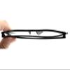 Yogo Vision Ultra Thin Lightweight Reading Glasses Men Women Stylish & Featherlight Frame With Clear Storage Case 2 Pack (Black +2.00) view 2