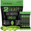 2THIRTY Hydration + Mixer  DHM Alternative Electrolyte Powder Packets | Zero Sugar 5-in-1 Hydration & Recovery Drink Mix | Vitamin B12 Antioxidants | Limeade 18 Sticks view 1