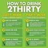2THIRTY Hydration + Mixer  DHM Alternative Electrolyte Powder Packets | Zero Sugar 5-in-1 Hydration & Recovery Drink Mix | Vitamin B12 Antioxidants | Limeade 18 Sticks view 3