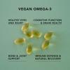 AMANDEAN Vegan Omega 3 Supplement. Premium Fish Oil Alternative. Algae DHA & EPA. Carrageenan Free Softgels. Algal Essential Fatty Acids. Plant Based Heart, Brain, Eye, Skin, Immune Support. (60ct) view 3