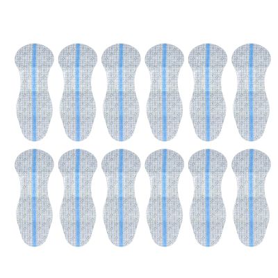 12Pcs Swimming Panty Liner, 16.5 x 6.3in Women Private Patch Water Comfortable Concealed PU Swimming Private Sticker for Women Children