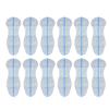 12Pcs Swimming Panty Liner, 16.5 x 6.3in Women Private Patch Water Comfortable Concealed PU Swimming Private Sticker for Women Children view 1