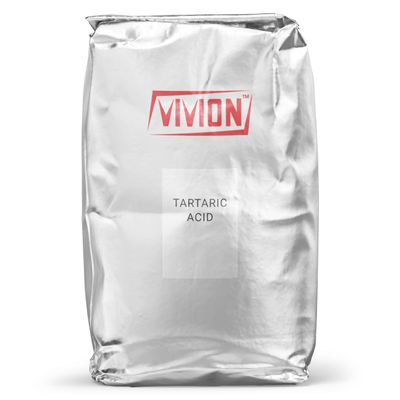 Tartaric Acid USP/FCC - Bulk 25 kg (55 lb) Acidulant Excipient Ingredient Stabiliser & pH corrector