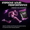 COURA Creatine Monohydrate Lemon-Berries Flavor - Sports Supplement - Strength and Endurance - Ideal for Intense Workouts - Gluten Free - Bottle Free - 450g view 3