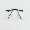 100pcs Glasses Nose Pad Arm Metal Rimless Optical Frame Nose Pad Holder Glasses Accessories(1) view 1