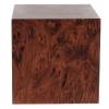 Holyart Funeral urn Smooth Cube Briar Effect Matte 5L view 3
