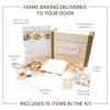 CrumbleCrate Apricot Clouds DIY Baking Kit | Gourmet Pastry Making Set for Adults | Pre-Measured Ingredients & Baking Tools view 2
