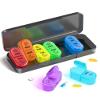  , Am & Pm Pill Organizer 7 Days, Weekly Pill Organinzer 2 Times a Day, Pill Box 7 Day, Medicine Pill Organizer for Travel, Vitamins, Fish Oils, Supplements view 1