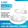 2 Pack Seal Securely Cushions for AirFit N30i FSA or HSA Eligible Comfortabe and Unobtrusive Design Replacement CPAP Supplies NO Irritation & Soreness Old Version - Medium view 3