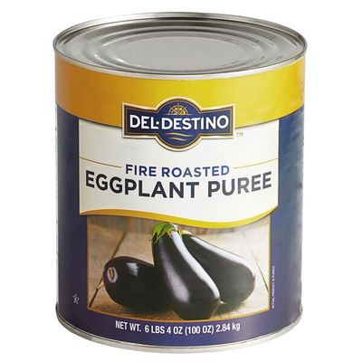#10 Can Eggplant Pulp Puree - 6.25 lbs can - 6 cans/case