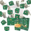 12pcs Surprise Gift Box Explosion, Merry Boxes, Folding Bouncing Envelope (Green) view 1