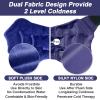AiricePac Ankle Ice Pack Wrap for Swelling, Ice Pack for Ankle Injuries Reusable, Cold Compress Therapy for Feet Pain Relief, Ankle Ice Wrap for Sprains, Achilles, Tendonitis, Plantar Fasciitis Blue view 3