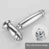 FDAVDNMG HandheldSprayer for Toilet Brass Portable Baby Cloth Diaper Sprayer Hand Held ToiletSprayer Head withHose for Feminine Wash, Pet Washing, Easy to Install, Chrome view 4