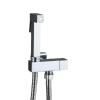 FDAVDNMG HandheldSprayer for Toilet Brass Chrome Portable Baby Cloth Diaper Sprayer Hand Held ToiletSprayer Head withHose for Feminine Wash, Pet Washing, Easy to Install view 1