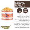 Clark + Hopkins + Belmont Arizona Peanuts, Zesty Cilantro, Lime, Jalapeo and Habanero Flavored Nuts with Garlic, Onion, Honey, Sea Salt, 10 oz, 2 Pack view 2