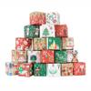 24 PCS Cardboard Gift Boxes | 2.76"x2.76"x2.76" Square Boxes with Lids | Small Gift Boxes for Christmas Holidays view 1