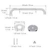 20 Inch Anti Slip Shower Grab Bar Oil Rubbed White 1.25" Diameter,Munzong 2 Pack Bathroom Grab Bar, Knurled Bathroom Balance Bar,Safety Hand Rail Support Handicap Elderly Senior Assist Bath Handle view 2