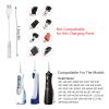 Charger Cord Replacement for Toothbrush Water-pik Water Flosser WP462 WP462W WP450 WP468 WP360 WP360W WP360C WP400 WP440 WP440C WF13 WP100 Series 3V USB Portable Charging Cable White view 3