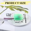 10 Pack Toothbrush Head Cover Caps Tooth Brush Cover for Travel Toothbrush Protector Portable Dustproof Brush Head Covers for Home Office Hotel Outdoor Fits Most Manual and Electric Toothbrushes view 2