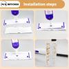 10 Pack Disposable Power Mop Pads Refilles for Swiffer PowerMop Multi-Surface Replacement Mopping Refills Pads view 3
