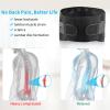 6xigouma Lower Back Brace for Back Pain Relief, Breathable Lower Back Support for Women & Men, Adjustable Lumbar Support Belt with 7 Stays for Herniated Disc, Sciatica (X-Large, Black) view 2