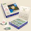 Lazika Herbal Tea Variety Pack with Lovely Presentation Box, 54 Counts, Holistic Wellbeing Tea Assortment Gift Set, Premium Collection with Pyramid Infuser Bag, Handcrafted view 1