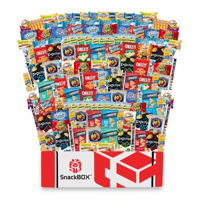 CLASSIC Office Variety Catering Care Package (150) Snacks | Mothers Day Holiday, Teachers, Back to School, Date Night, College, Gift Baskets, Student, Birthday, Chips, Office, Military, Gift Ideas