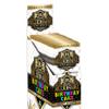 Billionaire Wraps - Birthday Cake Flavor Rolling Papers (Full Box) 25 Packs, 2 Sheets Each view 1