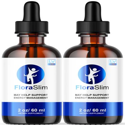 LIVORKA FloraSlim Advanced Formula Liquid Drops, All Natural, Pack of 2 Bottles for 60 Days