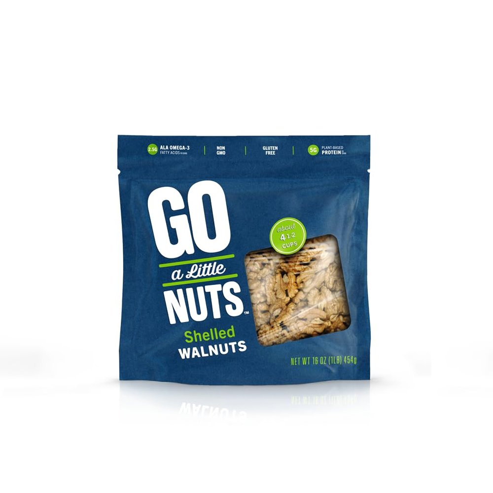 Go a Little Nuts Shelled Walnuts, 16 oz - 1 unit (1 Unit)