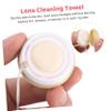 SOESFOUFU 6pcs Macaron Shape Screen Lens Cleaning Cloths for Electronics Glasses Phone Camera Dust Stain Portable Random Color view 4