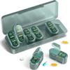      , Am & Pm Pill Organizer 7 Days, Meicine Pill Organinzer, Pill Box 7 Day, Weekly Pill Organizer for Travel, Vitamins, Fish Oils, Supplements view 1