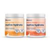 NativePath Hydrate Duo - Peach Mango & Tangerine Electrolyte Drink Mix with BCAA for Hydration view 1
