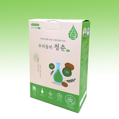 Korean Rice Wine Makgeolli for 4 set, Add Water for Easy Homemade Brew, 27.7 oz (Kiwi)