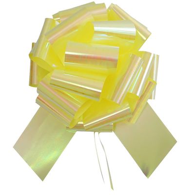 1Pc 12Inch Giant Gift Bow Big Christmas Iridescent Metalic Bow Big Bow for Present - Perfect Large Gift Bow for Bikes,Appliances,Showers,Table Decorations & Events (Beige Color)