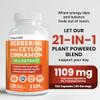 21-in-1 Berberine Supplement with Ceylon Cinnamon with Chromium, Bitter Melon and Green Tea Extract and Black Pepper Extract 5X for Energy & Metabolism Support with 5279 mg (120 ct, Pack of 2) view 2