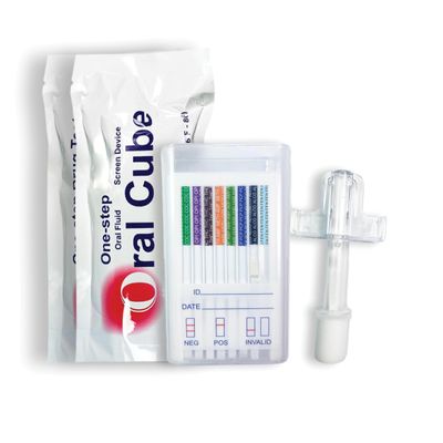 Emnce Company 7 Panel Saliva Screen Kit - Rapid Multi Home Mouth Swab Screening Kit Easy to Use