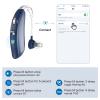 Hearing Aids with Bluetooth for Seniors for iphone Rechargeable Amplifier with Intelligent Noise Cancelling Reduction Severe Hearing Loss, Volume Control, and Charging Case High Definition Audio Quality view 2
