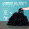 mxxkms 2.2LB Bulk Black Crinkle Paper Filler - Jumbo Shredded Paper for Gift Baskets, Gift Box Stuffing, Wedding, Birthday Party Decorations Packing view 4