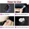 Magic Long Round Cushion Body Pillow for Couples Positioning Cyclinder Pillow Inflatable Cushion Wrist Restraints for Couple Under Queen Bed Couples Hand Leg Cuffs Strap Set Ankle Sweater Yoga IFG8 view 4