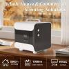 Whole House HVAC Scent Diffuser - 5000 Sq Ft Coverage, Wi-Fi & Bluetooth App Control, 1000ML Hotel Collection, Waterless Cold Air Diffuser for Large Rooms & Commercial Use, Metal Design view 2