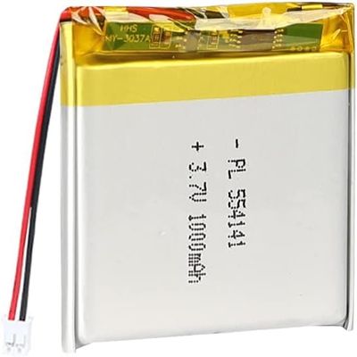 IALYBNTE 3,7V 1000mAh 554141 Ion with JST Connector1pcs