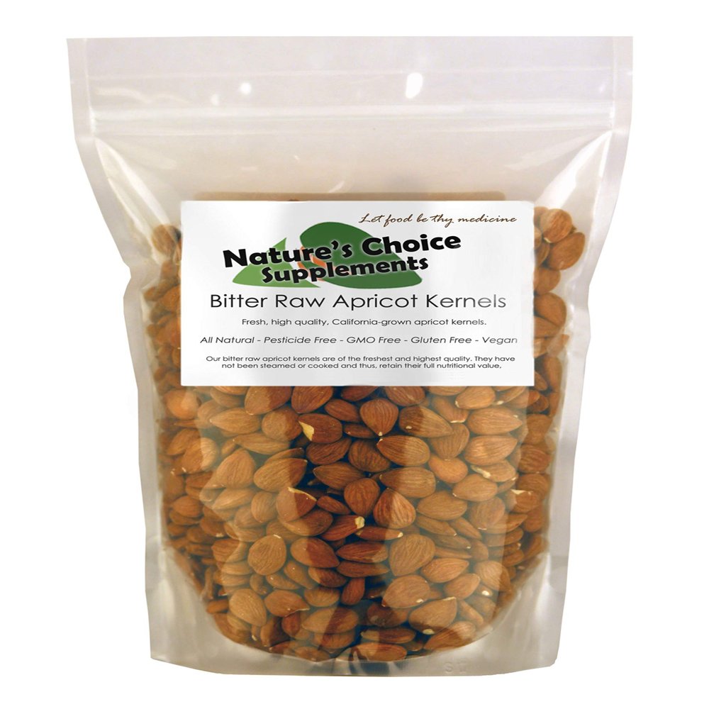 Apricot Seeds California Grown Bitter Raw 100% All Natural From Organic Farms 2 LB