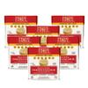 Pride Of India | Tomato Papadum, Pack of 6-10 Count Box (3.53oz - 100gm) | Protein Fiber & Iron Rich, Gluten-Free Vegan Lentil Crackers, Healthy Indian Appetizer | Microwaveable & Ready in Seconds view 1