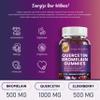 (2 Pack) Quercetin Gummies with Bromelain Zinc Elderberry Vitamin C D3 K2, Quercetin 1000mg Supplement with Bromelain 500mg for Cardiovascular, Immune System & Allergy, Vegan Gummy for Adult & Kid view 2